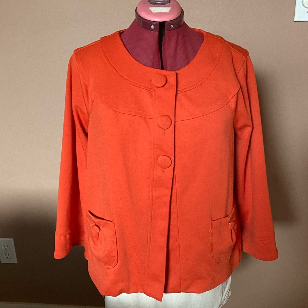 🍒 3 for $10 sale 🍒 Ruby orange shacket